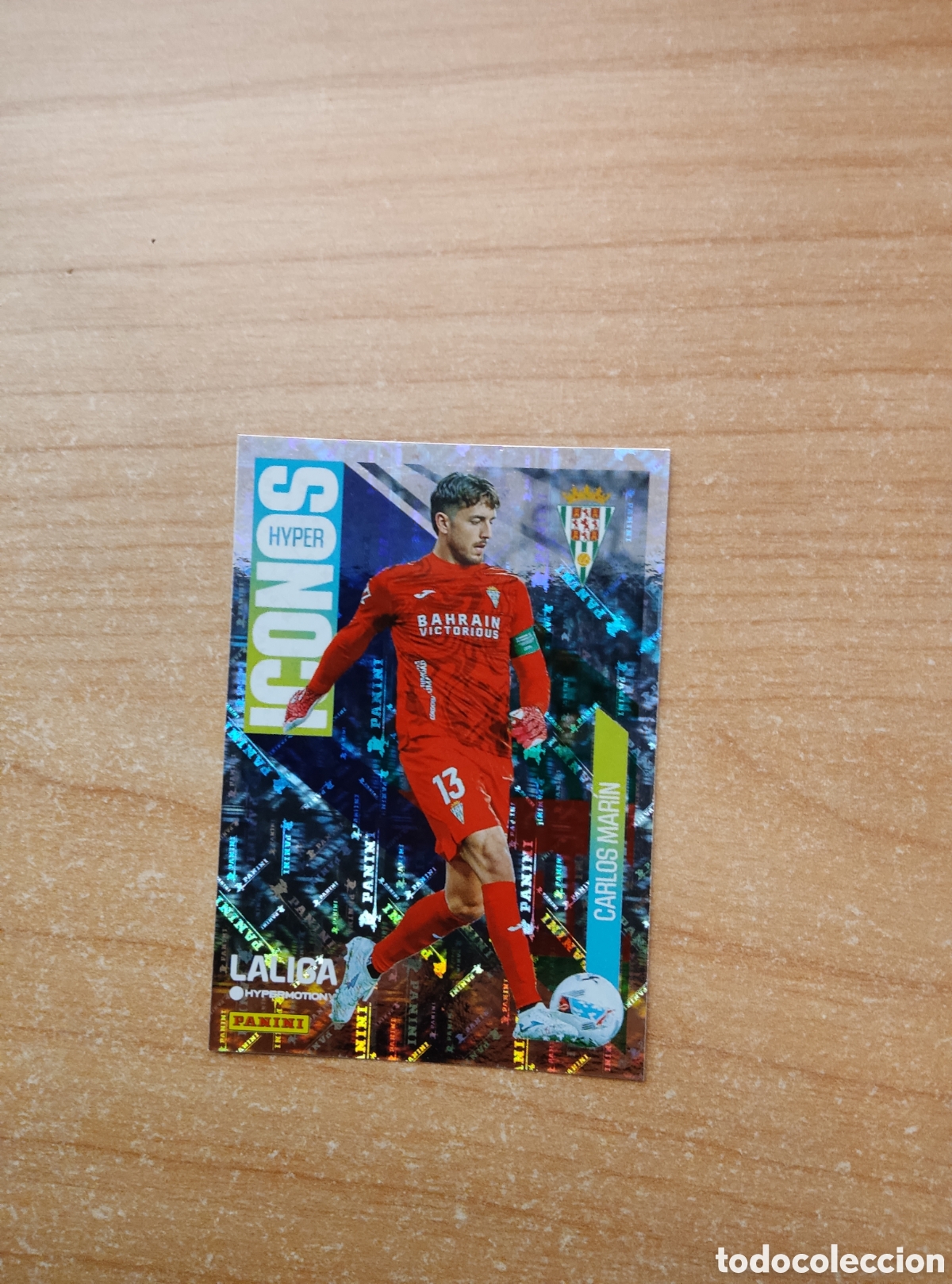 Cromos de f&uacute;tbol: 458 CARLOS MARIN CORDOBA HYPER ICONOS LIGA HYPERMOTION 2025 2026