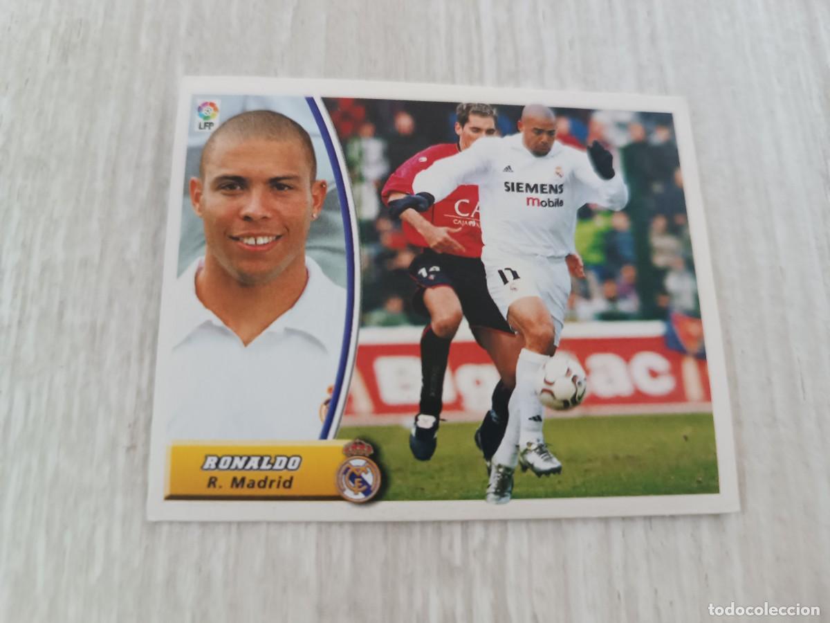 Cromos de f&uacute;tbol: RONALDO LIGA ESTE 2003 2004 03 04. NUNCA PEGADO