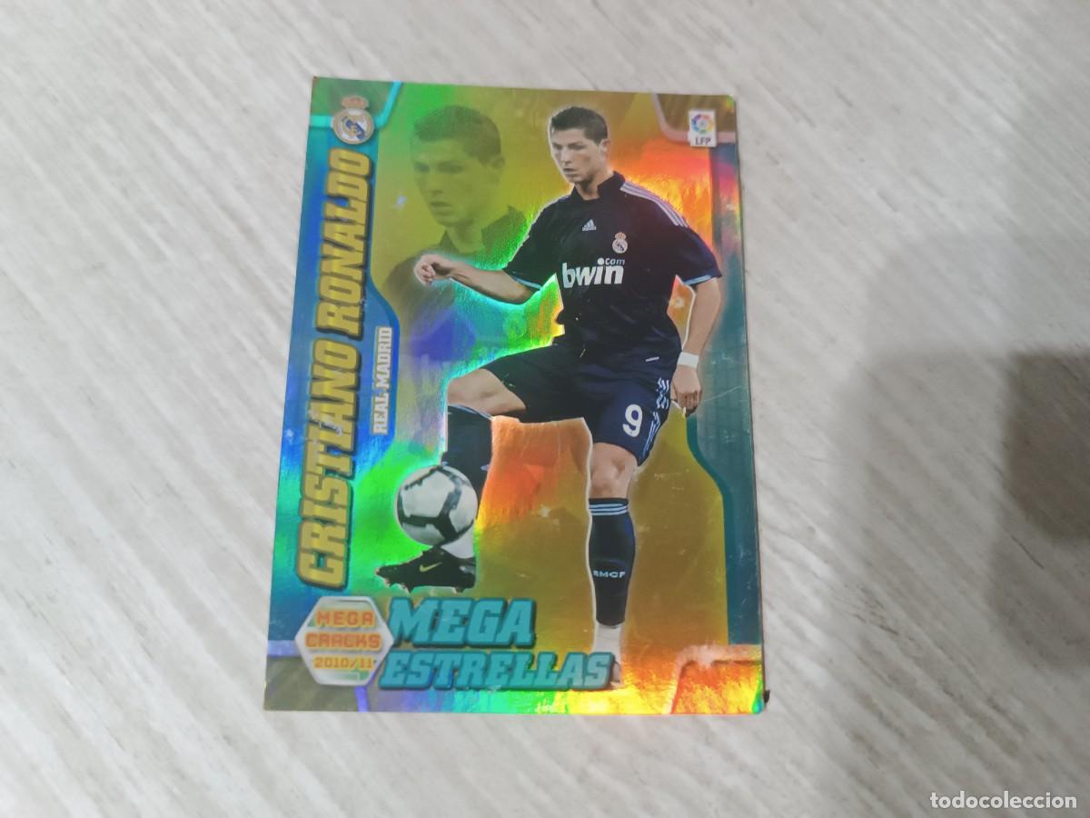 Cromos de f&uacute;tbol: CRISTIANO RONALDO MEGACRACKS 2010 2011 10 11. MEGA ESTRELLAS 388
