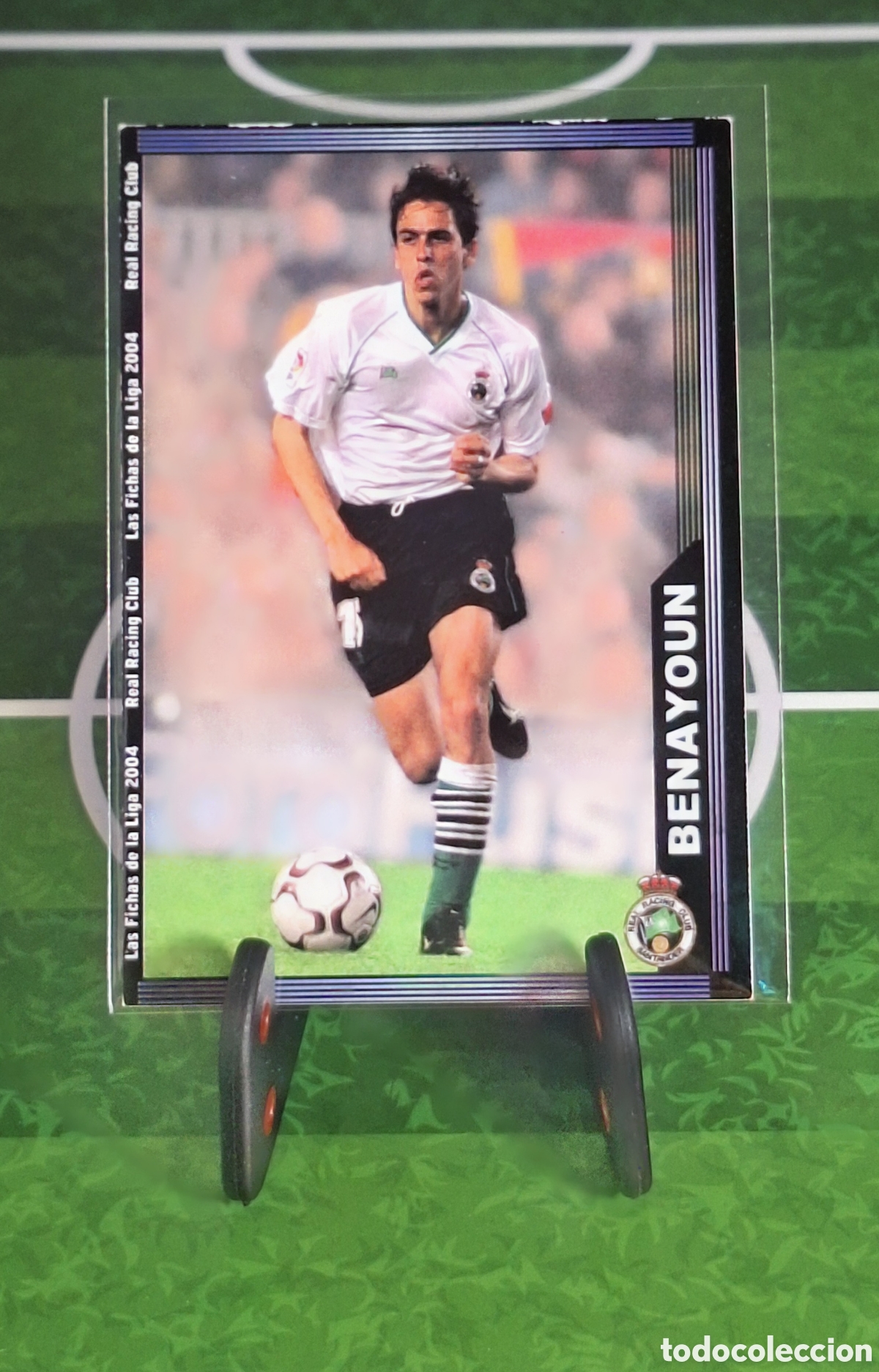 Cromos de f&uacute;tbol: BENAYOUN 420 FICHAS DE LA LIGA 2004 MUNDICROMO