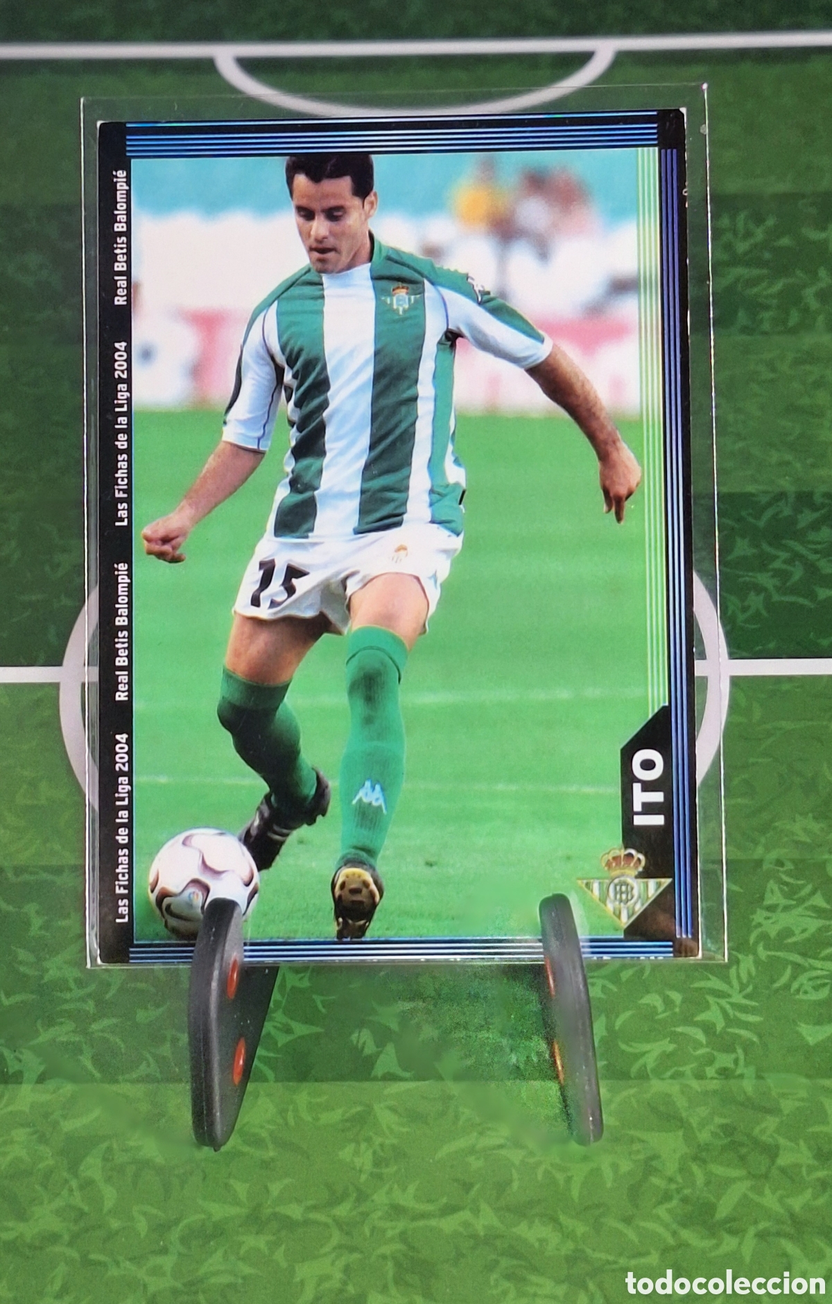 Cromos de f&uacute;tbol: ITO 574 FICHAS DE LA LIGA 2004 MUNDICROMO