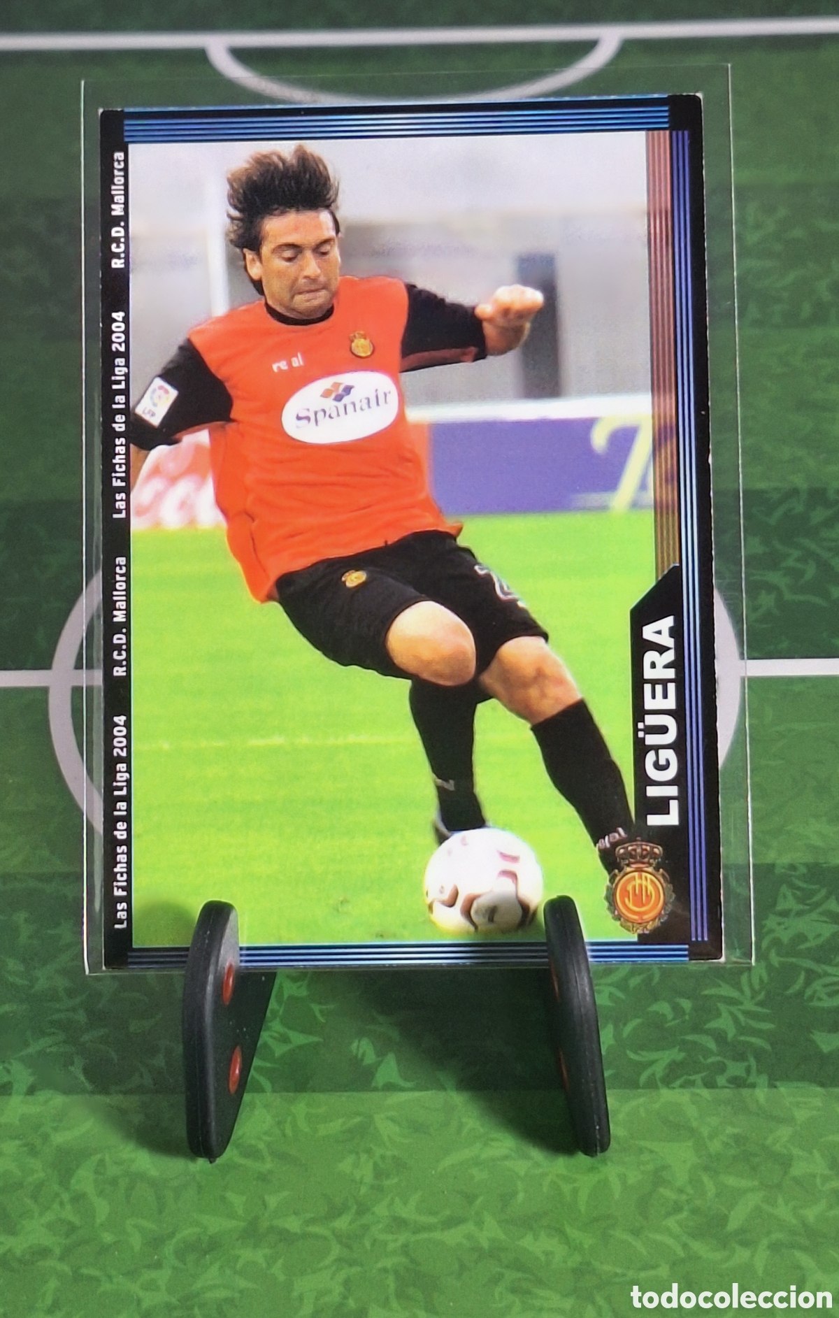 Cromos de f&uacute;tbol: LIG&Uuml;ERA 238 FICHAS DE LA LIGA 2004 MUNDICROMO