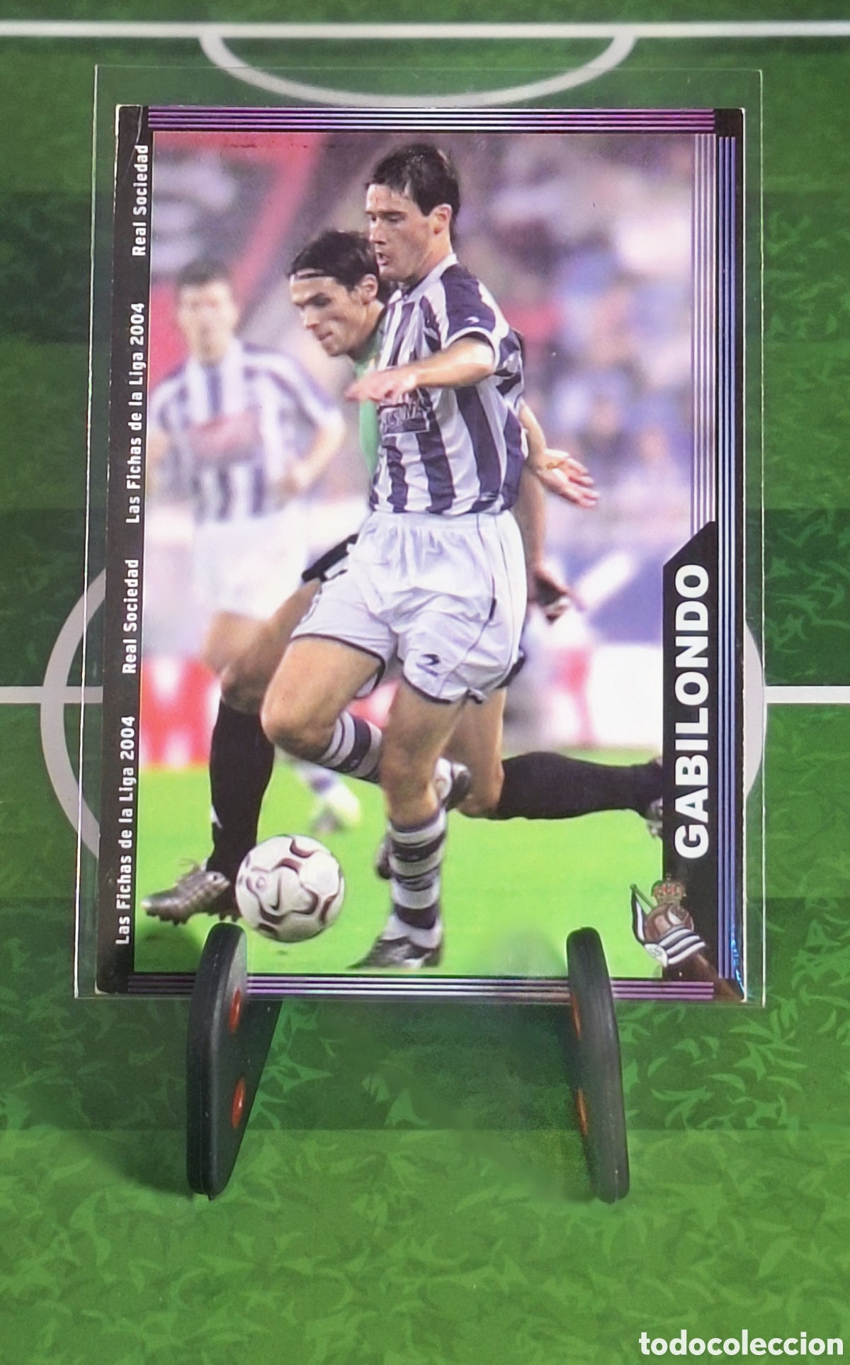 Cromos de f&uacute;tbol: GABILONDO 42 FICHAS DE LA LIGA 2004 MUNDICROMO