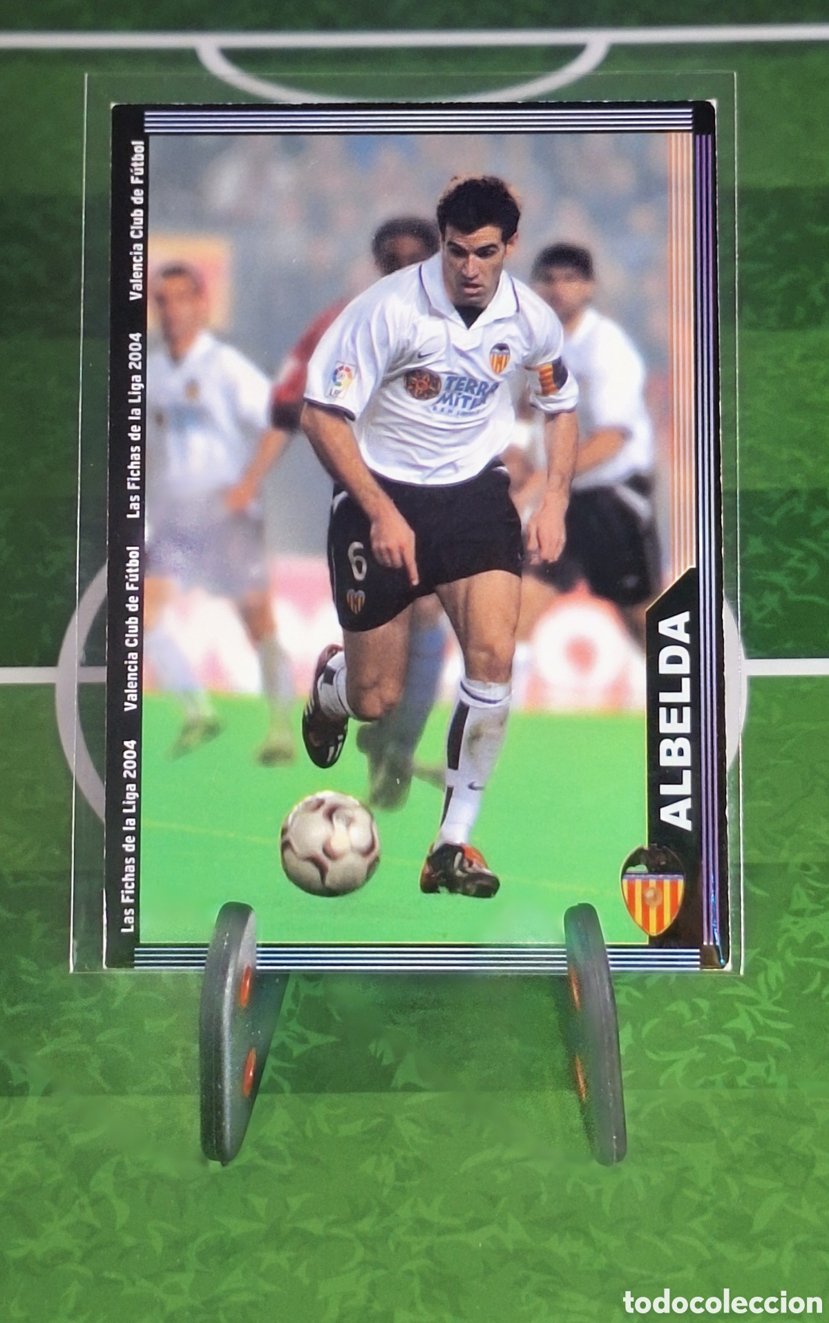 Cromos de f&uacute;tbol: ALBELDA 122 FICHAS DE LA LIGA 2004 MUNDICROMO