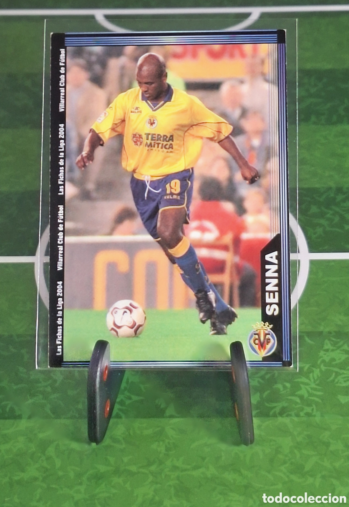 Cromos de f&uacute;tbol: MARCOS SENNA 396 FICHAS DE LA LIGA 2004 MUNDICROMO