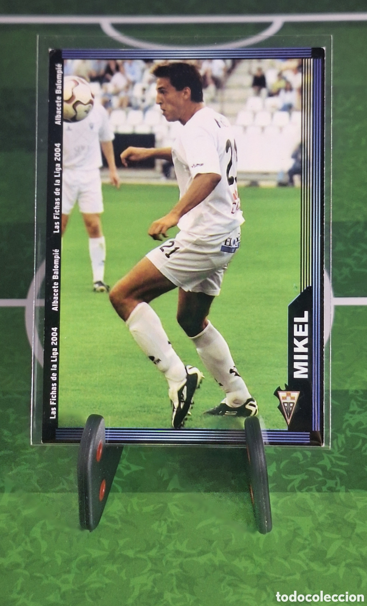 Cromos de f&uacute;tbol: MIKEL 663 FICHAS DE LA LIGA 2004 MUNDICROMO