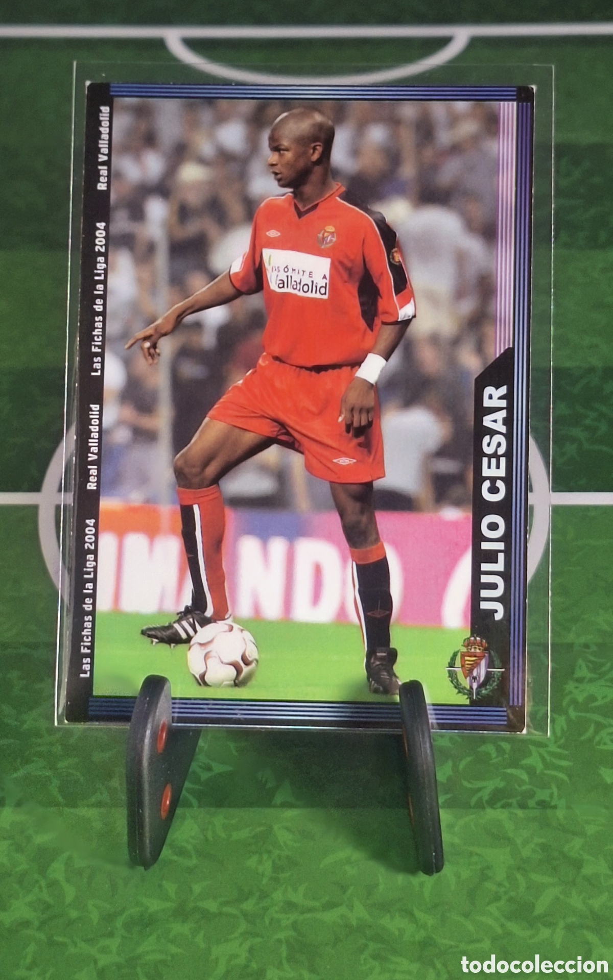 Cromos de f&uacute;tbol: JULIO CESAR 357 FICHAS DE LA LIGA 2004 MUNDICROMO