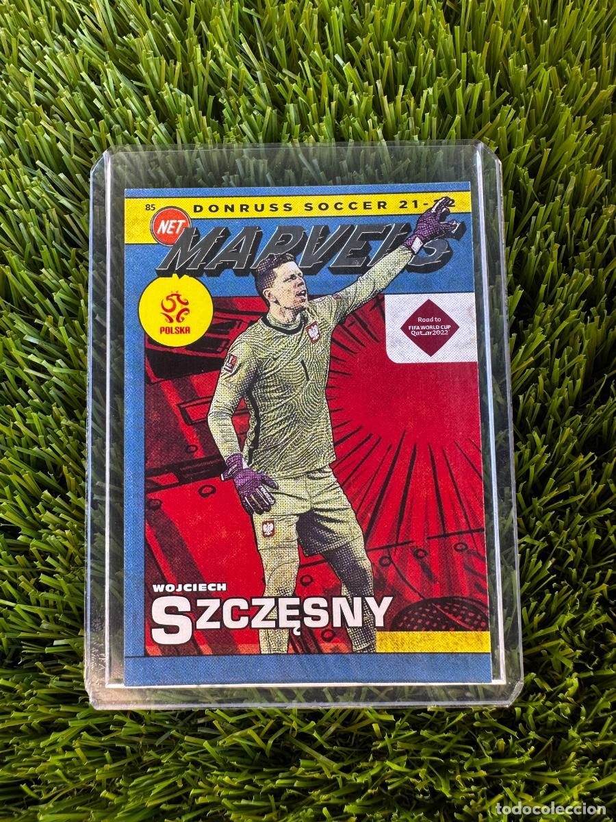 Cromos de f&uacute;tbol: N&ordm; 16 Wojciech Szczesny Net Marvels Polonia Donruss Road to Qatar 2022