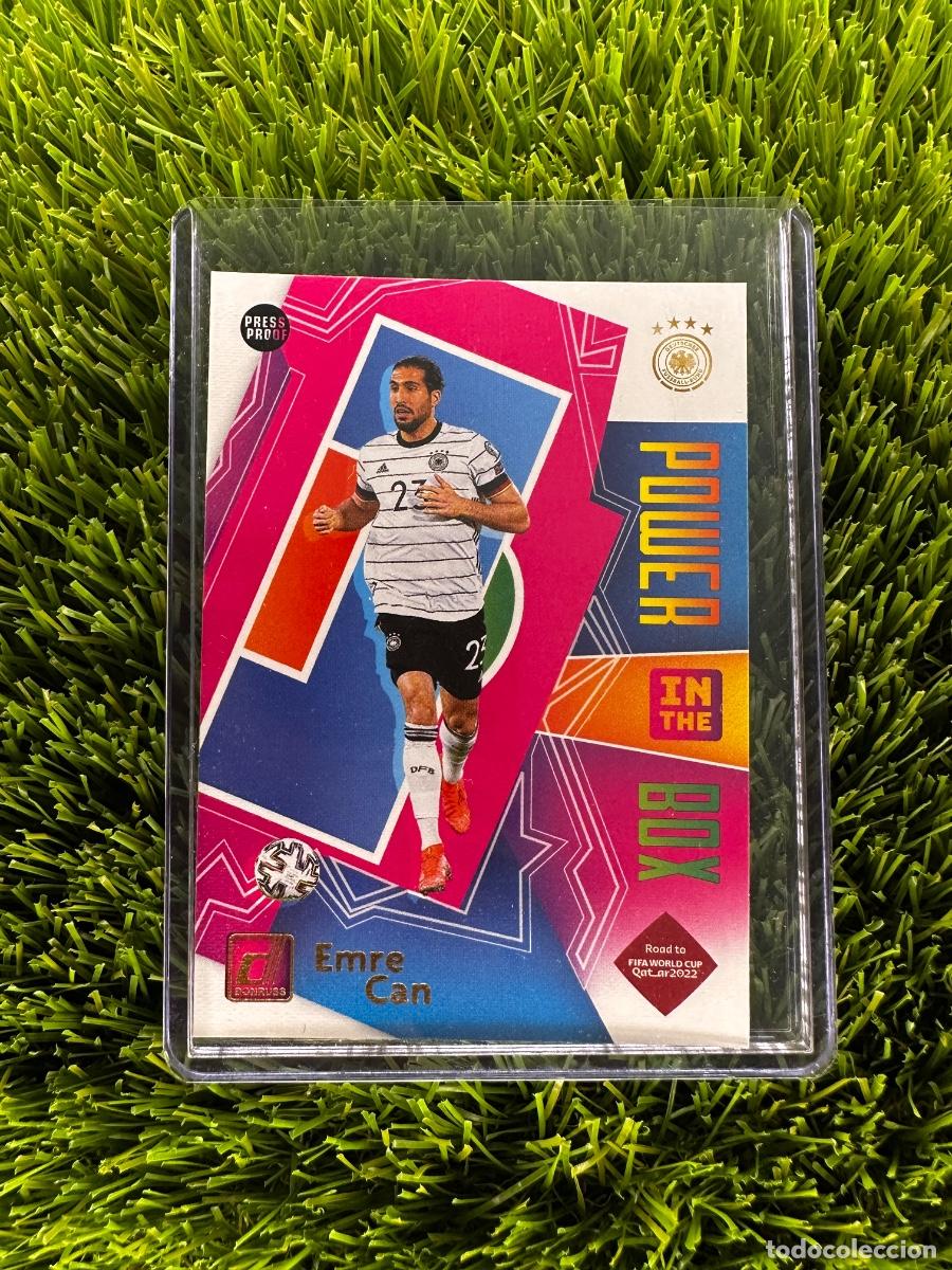 Cromos de f&uacute;tbol: N&ordm; 16 Emre Can Power in the Box Alemania Donruss Road to Qatar 2022