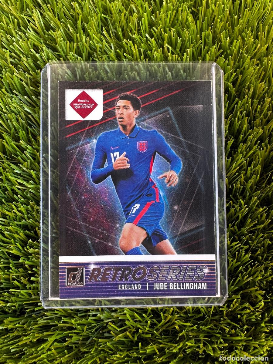 Cromos de f&uacute;tbol: N&ordm; 13 Jude Bellingham Retro Series Inglaterra Donruss Road to Qatar 2022