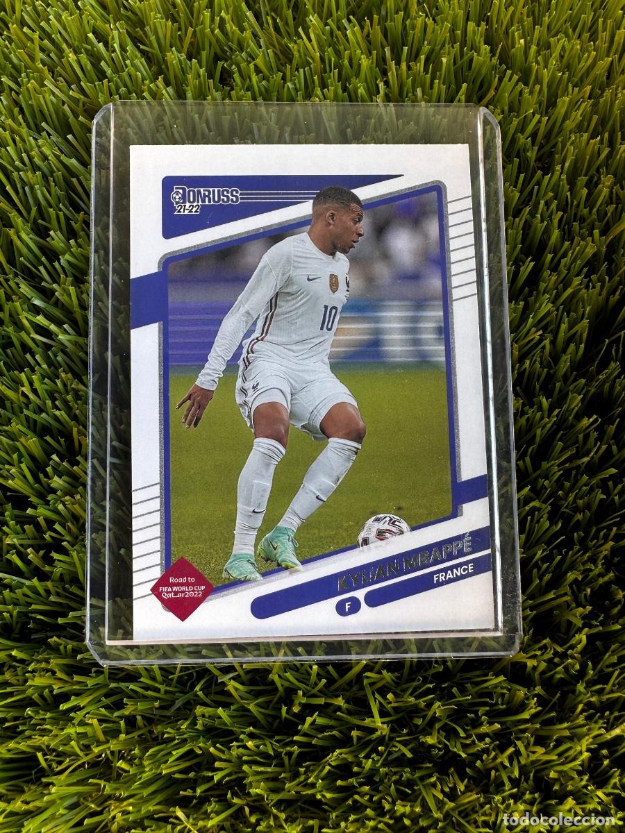 Cromos de f&uacute;tbol: N&ordm; 60 Kylian Mbapp&eacute; Francia Donruss Road to Qatar 2022