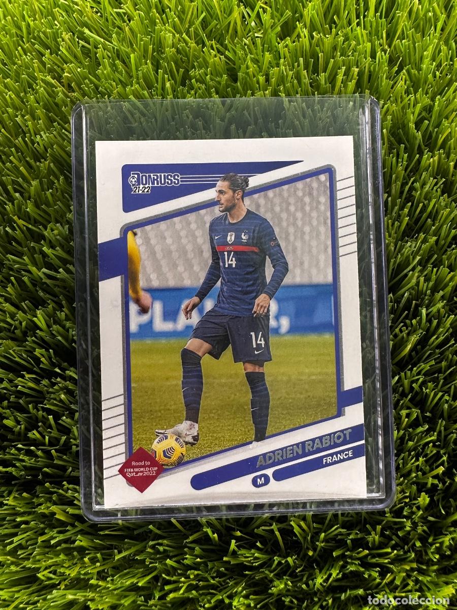 Cromos de f&uacute;tbol: N&ordm; 62 Adrien Rabiot Francia Donruss Road to Qatar 2022