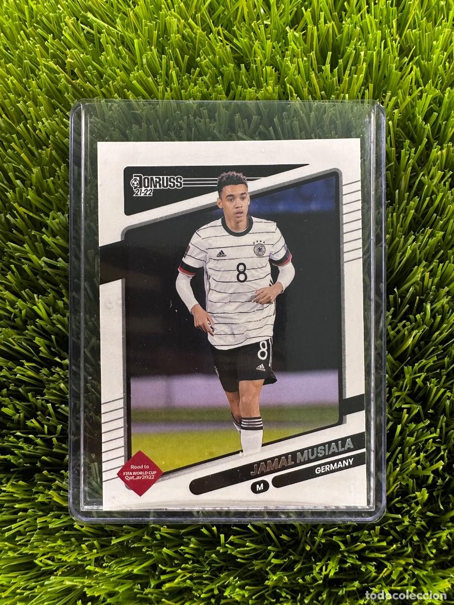Cromos de f&uacute;tbol: N&ordm; 74 Jamal Musiala Alemania Donruss Road to Qatar 2022