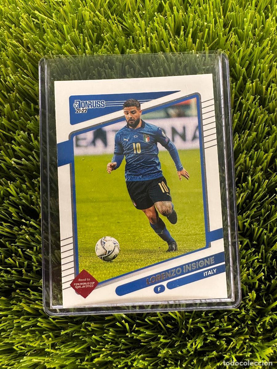 Cromos de f&uacute;tbol: N&ordm; 75 Lorenzo Insigne Italia Donruss Road to Qatar 2022