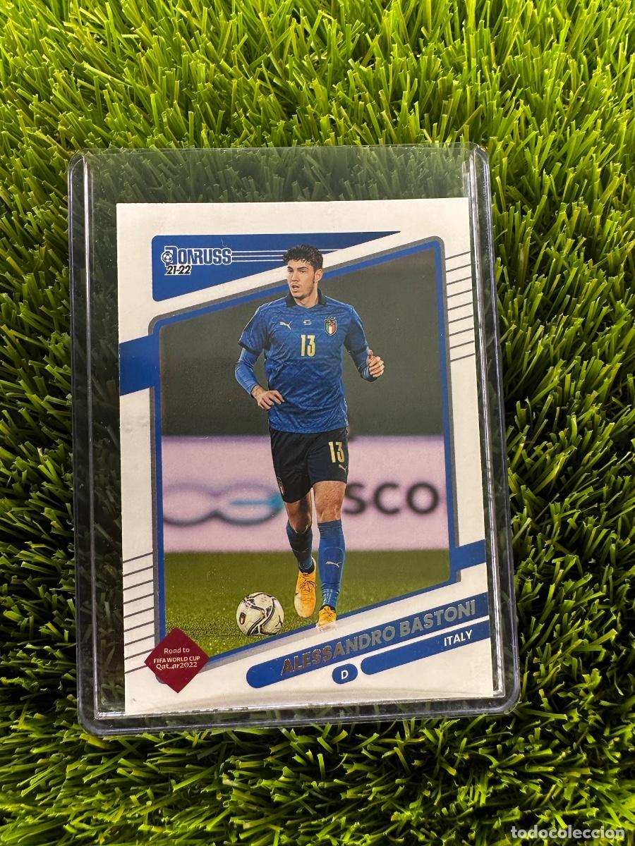 Cromos de f&uacute;tbol: N&ordm; 76 Alessandro Bastoni Italia Donruss Road to Qatar 2022