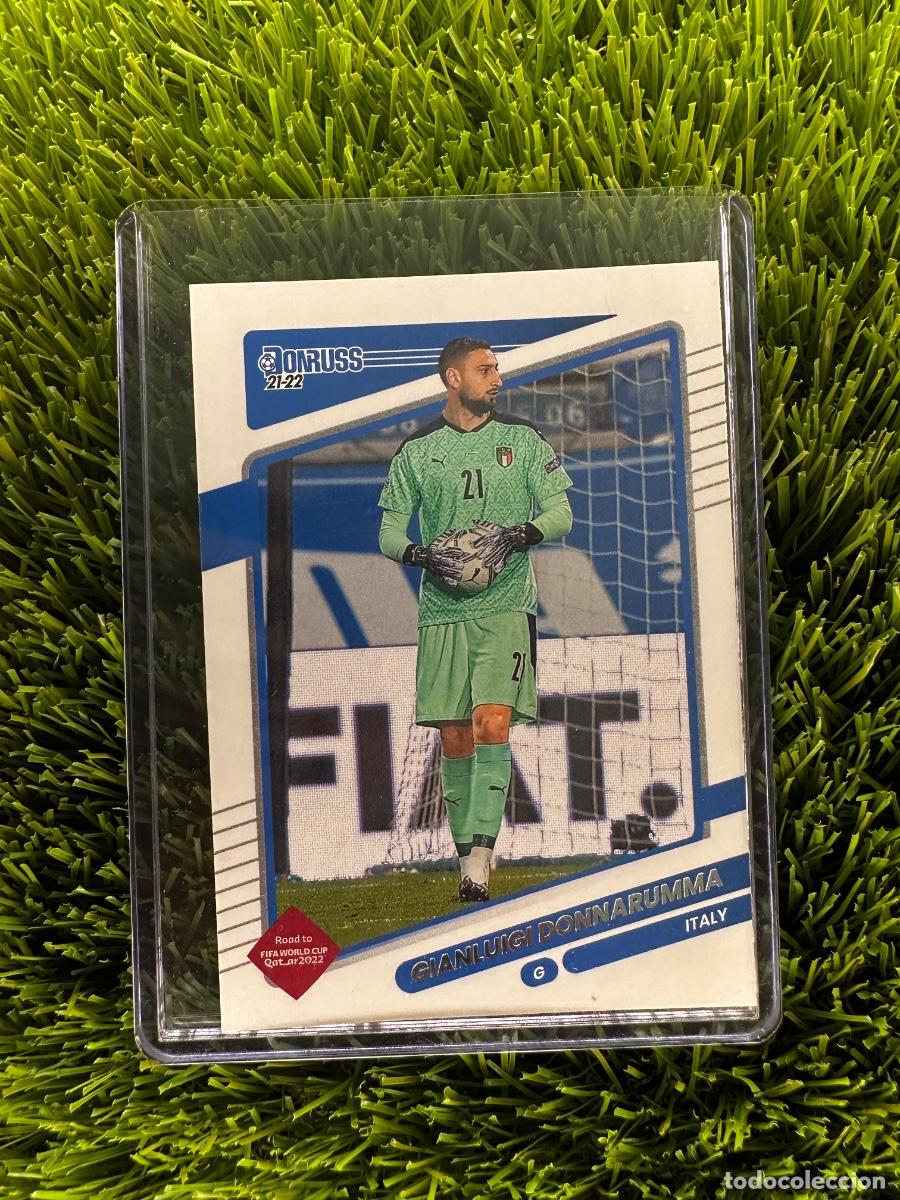 Cromos de f&uacute;tbol: N&ordm; 77 Gianluigi Donnarumma Italia Donruss Road to Qatar 2022