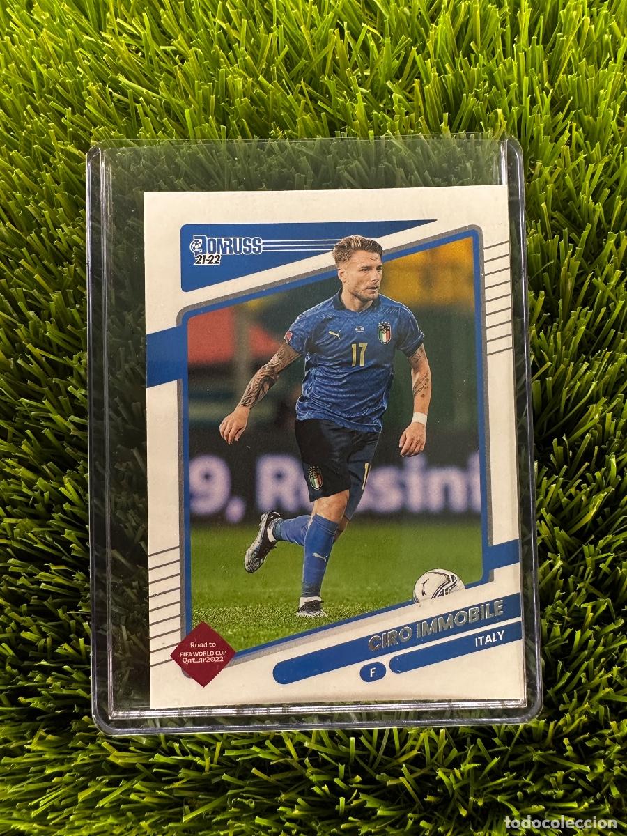 Cromos de f&uacute;tbol: N&ordm; 79 Ciro Immobile Italia Donruss Road to Qatar 2022