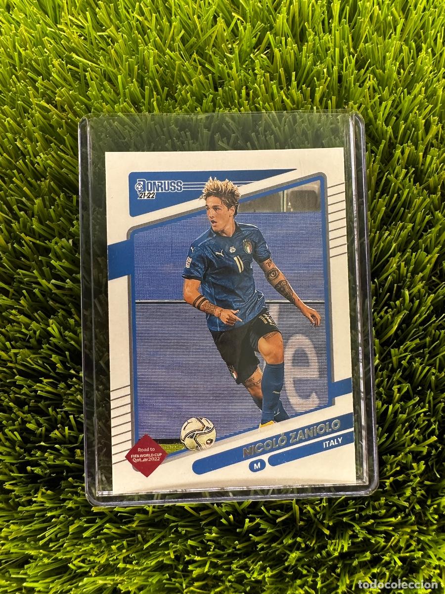Cromos de f&uacute;tbol: N&ordm; 81 Nicol&ograve; Zaniolo Italia Donruss Road to Qatar 2022