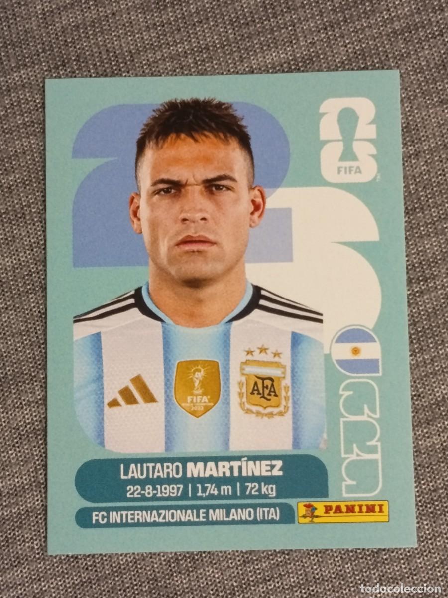 Cromos de f&uacute;tbol: LAUTARO MARTINEZ ARG 18 STICKER MUNDIAL 2026 PANINI FIFA WORLD CUP NUEVO