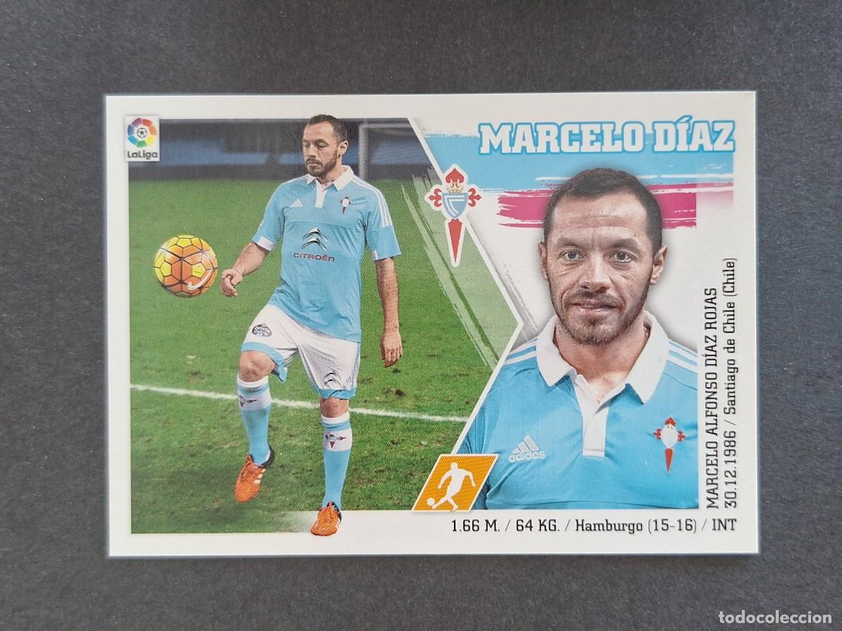 Cromos de f&uacute;tbol: L3 MARCELO DIAZ CELTA DE VIGO MERCADO INVIERNO LIGA ESTE 2015 2016 15 16 NUNCA PEGADO SIN PEGAR