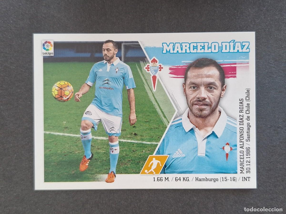 Cromos de f&uacute;tbol: L3 MARCELO DIAZ CELTA DE VIGO MERCADO INVIERNO LIGA ESTE 2015 2016 15 16 NUNCA PEGADO SIN PEGAR