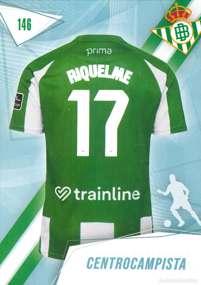 Cromos de f&uacute;tbol: FUTBOL - BETIS CARDS - 2025-2026 - 25-26 - REAL BETIS - 146 - RODRIGO RIQUELME - CENTROCAMPISTA