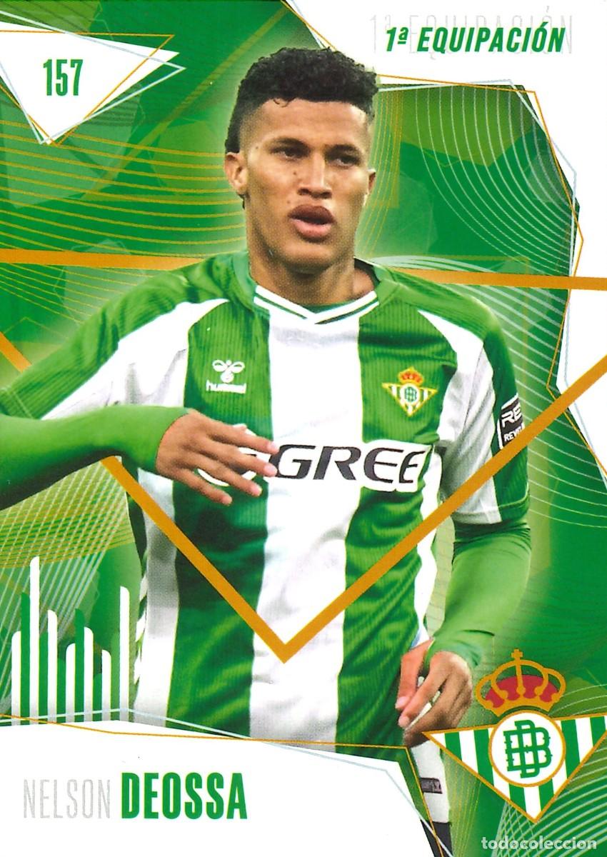 Cromos de f&uacute;tbol: FUTBOL - BETIS CARDS - 2025-2026 - 25-26 - REAL BETIS - 157 - NELSON DEOSSA - 1&ordf; EQUIPACION