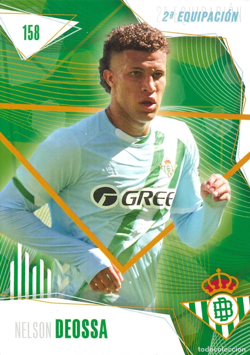 Cromos de f&uacute;tbol: FUTBOL - BETIS CARDS - 2025-2026 - 25-26 - REAL BETIS - 158 - NELSON DEOSSA - 2&ordf; EQUIPACION