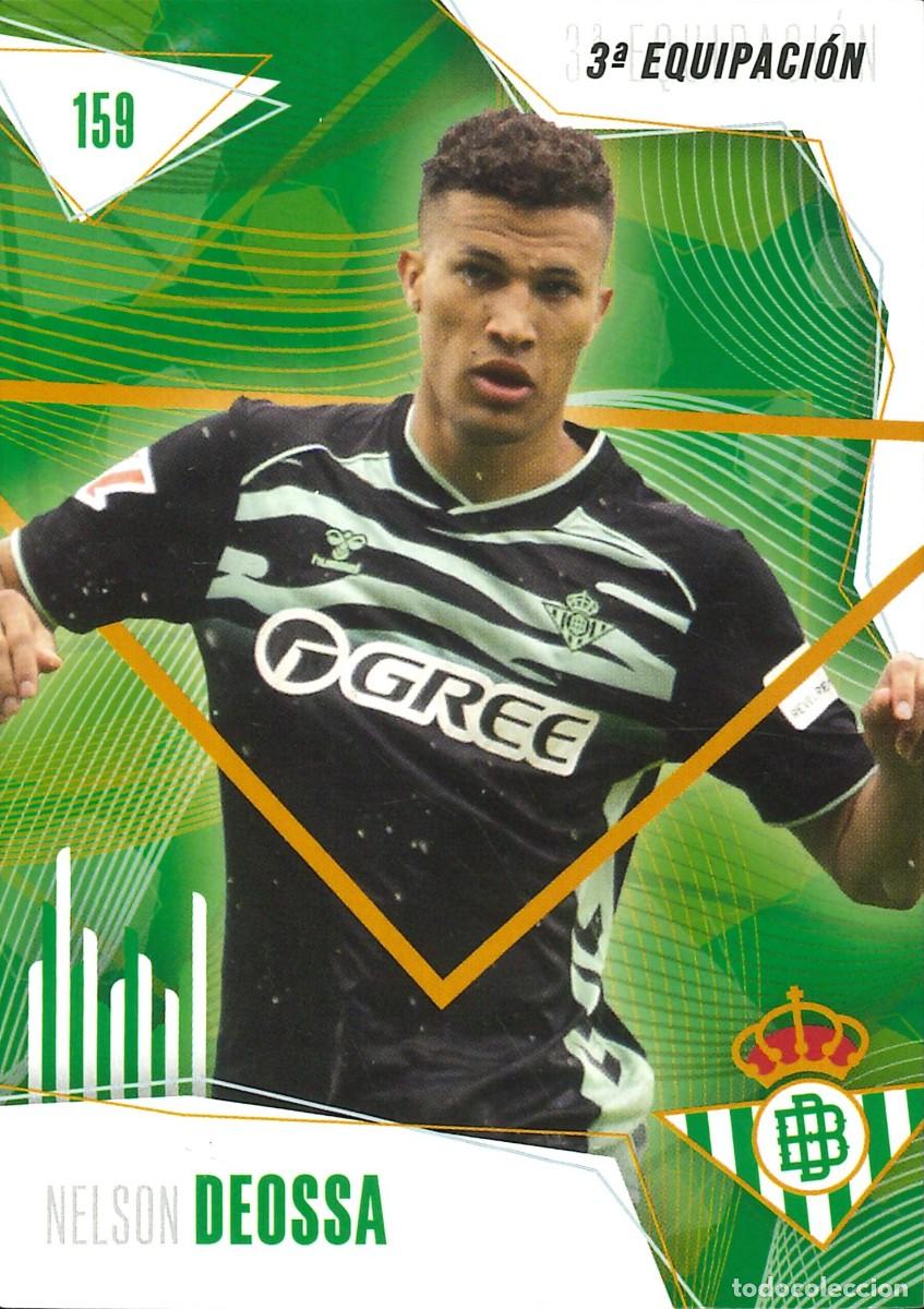 Cromos de f&uacute;tbol: FUTBOL - BETIS CARDS - 2025-2026 - 25-26 - REAL BETIS - 159 - NELSON DEOSSA - 3&ordf; EQUIPACION