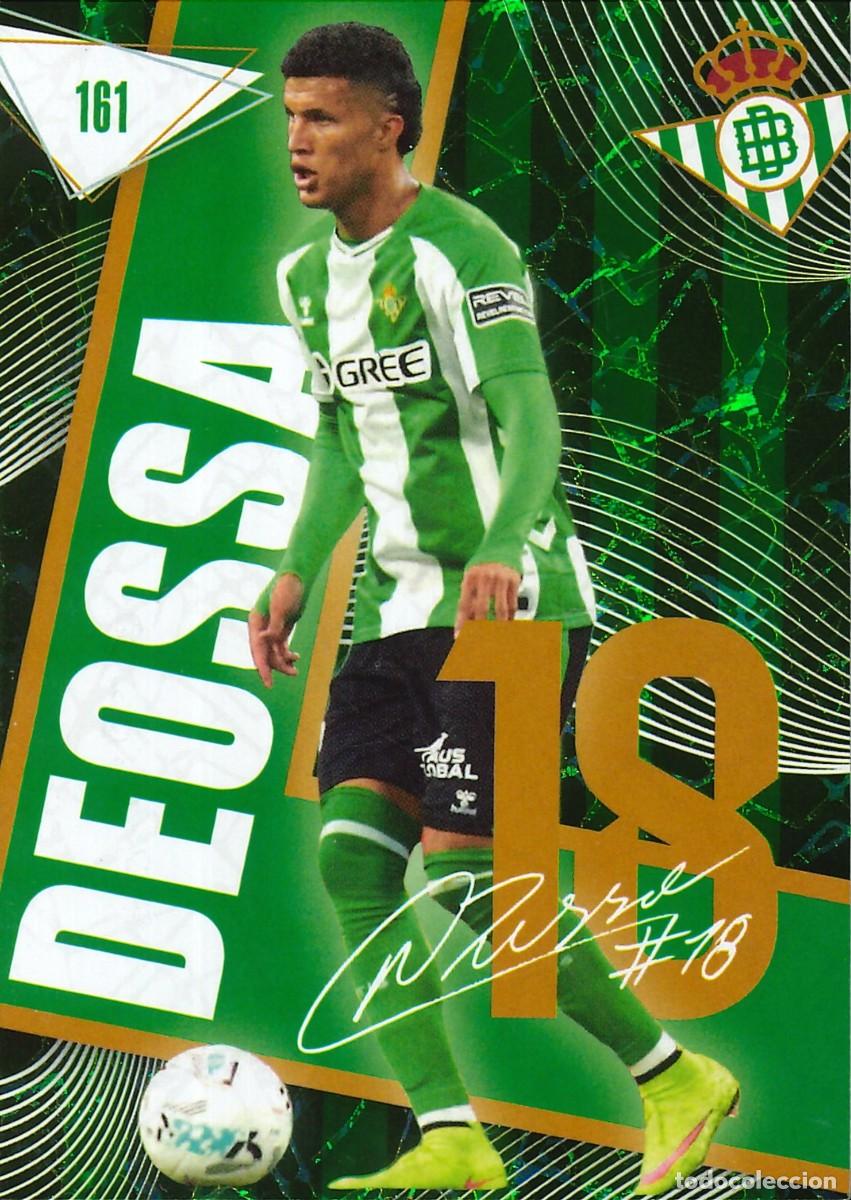 Cromos de f&uacute;tbol: FUTBOL - BETIS CARDS - 2025-2026 - 25-26 - REAL BETIS - 161 - NELSON DEOSSA