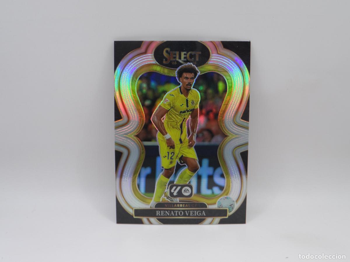 Cromos de f&uacute;tbol: 137 RENATO VEIGA PARALELA SILVER VILLARREAL PANINI SELECT 2025 2026 25 26