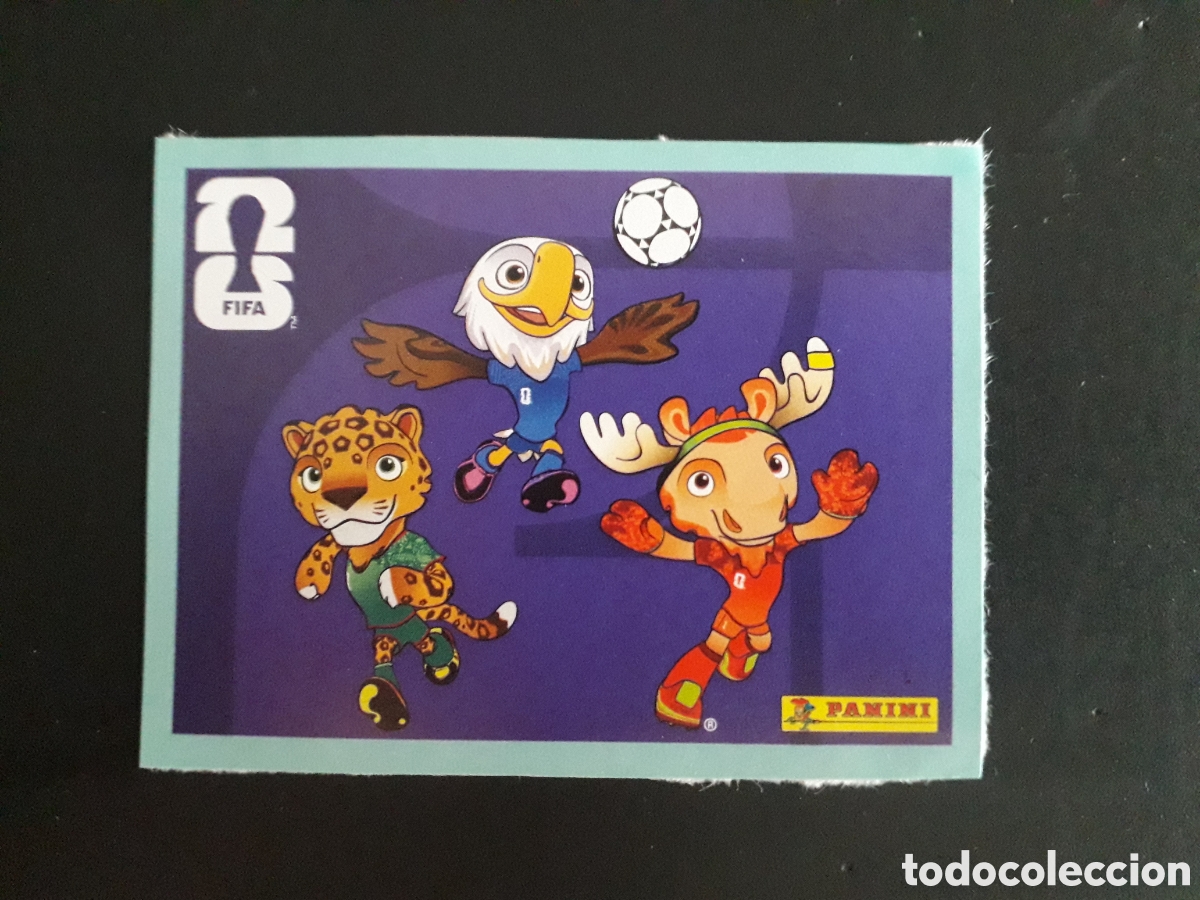 Cromos de f&uacute;tbol: MASCOTAS, UPDATE, ACTUALIZACI&Oacute;N MUNDIAL F&Uacute;TBOL 2026 FIFA WORLD CUP PANINI SIN PEGAR PEDIDO M&Iacute;NIMO 3&euro;