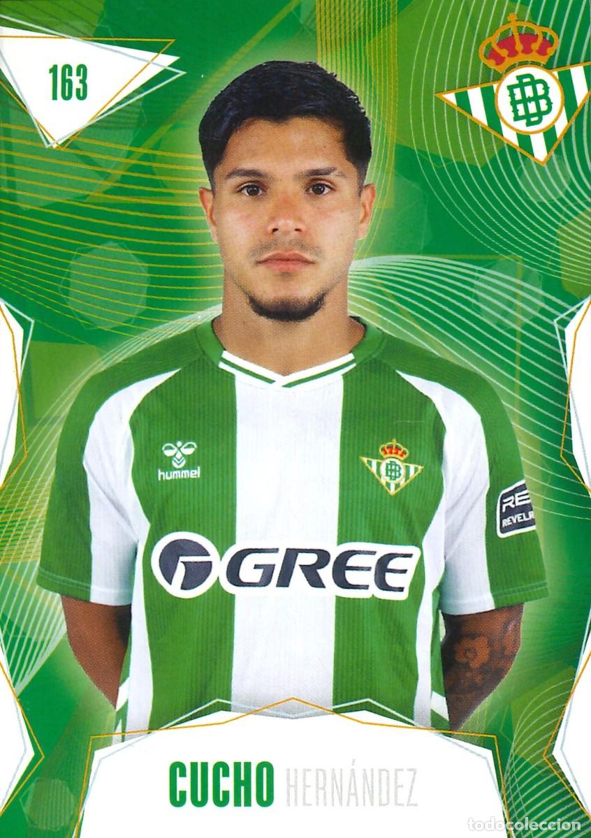 Cromos de f&uacute;tbol: FUTBOL - BETIS CARDS - 2025-2026 - 25-26 - REAL BETIS - 163 - CUCHO HERNANDEZ