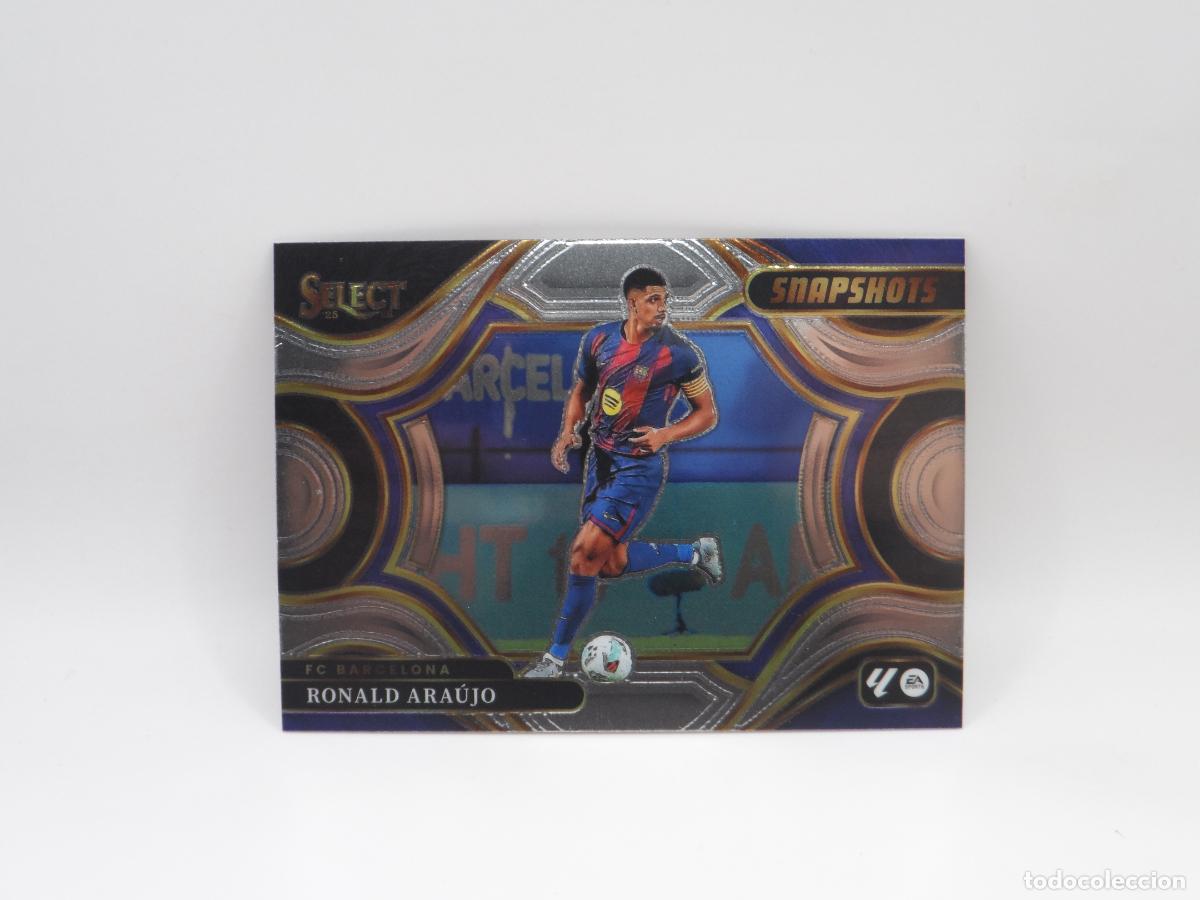 Cromos de f&uacute;tbol: 2 RONALD ARAUJO BARCELONA FIELD LEVEL PANINI SELECT 2025 2026 25 26