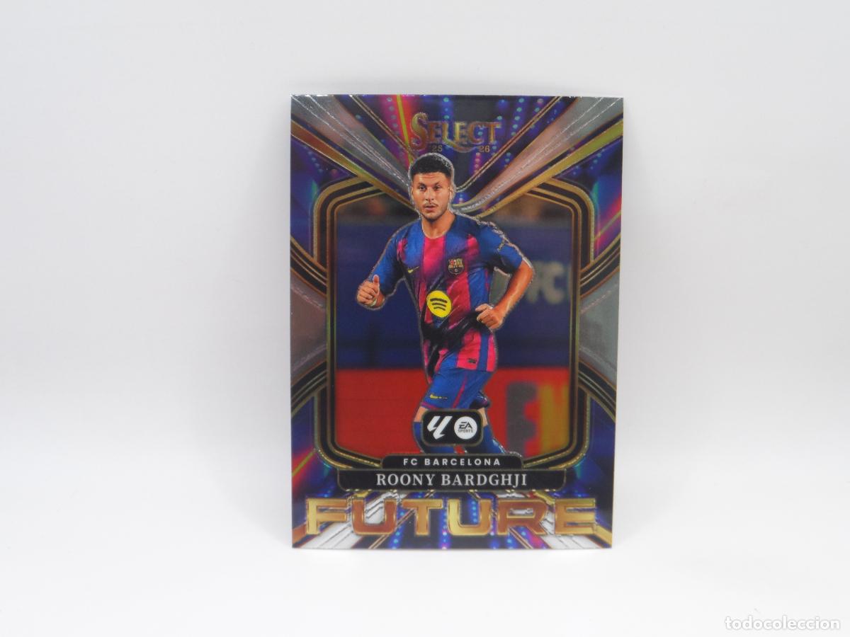Cromos de f&uacute;tbol: 1 ROONY BARDGHJI BARCELONA FUTURE PANINI SELECT 2025 2026 25 26