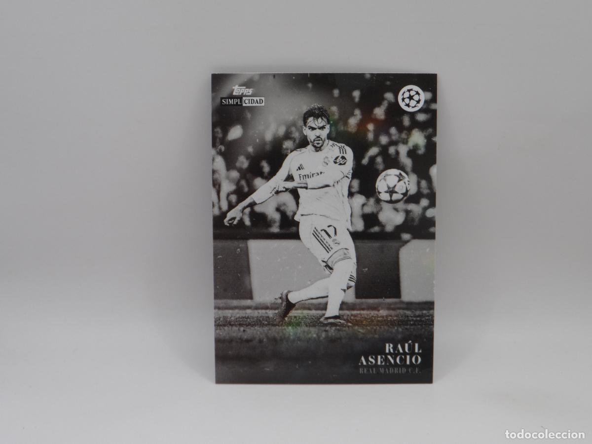Cromos de f&uacute;tbol: RAUL ASENCIO REAL MADRID TOPPS SIMPLICIDAD CHAMPIONS LEAGUE 2025 2026 25 26 ESTRELLAS ESPA&Ntilde;OLAS