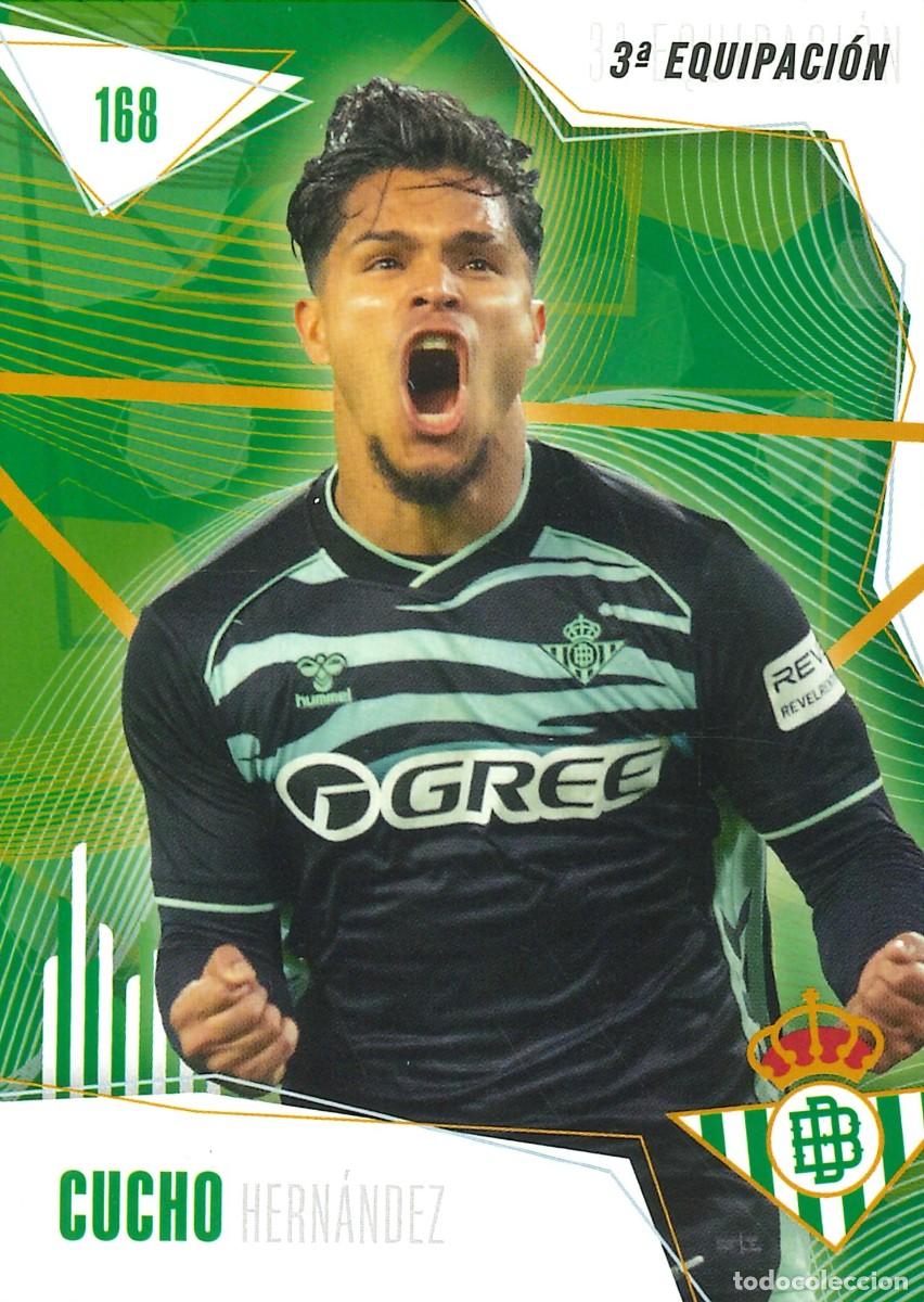 Cromos de f&uacute;tbol: FUTBOL - BETIS CARDS - 2025-2026 - 25-26 - REAL BETIS - 168 - CUCHO HERNANDEZ - 3&ordf; EQUIPACI&Oacute;N