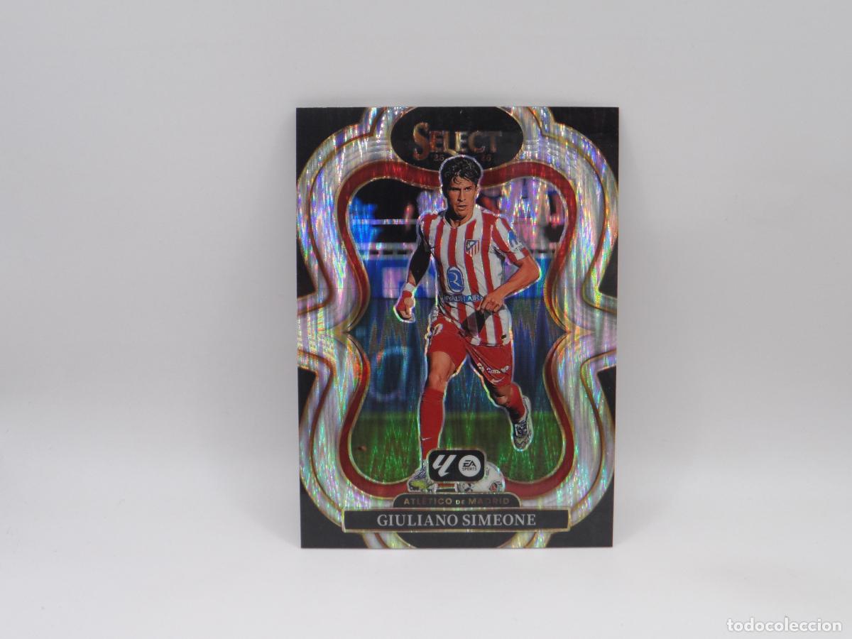 Cromos de f&uacute;tbol: 122 GIULIANO SIMEONE PARALELA FLASH ATLETICO DE MADRID PANINI SELECT 2025 2026 25 26