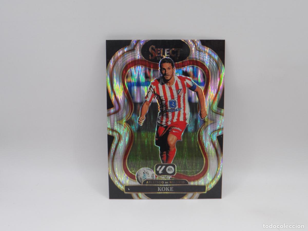Cromos de f&uacute;tbol: 124 KOKE PARALELA FLASH ATLETICO DE MADRID PANINI SELECT 2025 2026 25 26