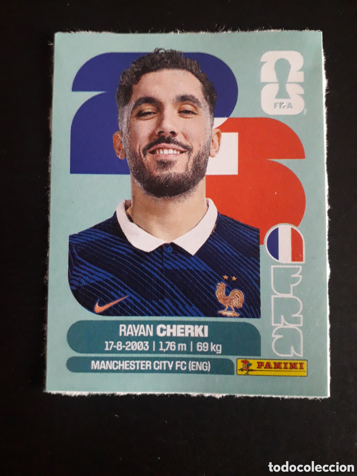 Cromos de f&uacute;tbol: CHERKI, FRANCIA UPDATE, ACTUALIZACI&Oacute;N MUNDIAL F&Uacute;TBOL 2026 FIFA WORLD CUP PANINI PEDIDO M&Iacute;NIMO 3&euro;
