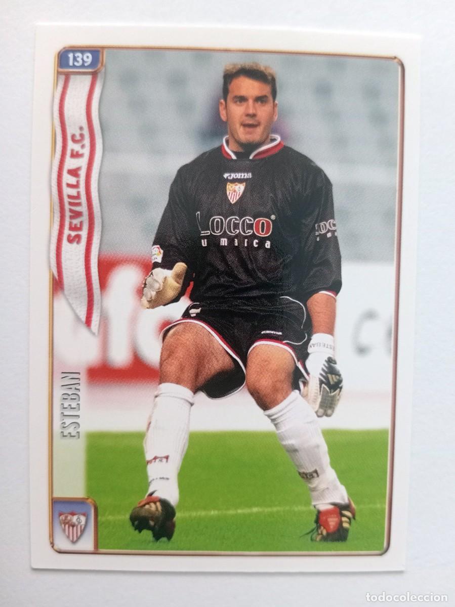 Cromos de f&uacute;tbol: CROMO FUTBOL SEVILLA F.C. MUNDI CROMO 2004-2005: ESTEBAN