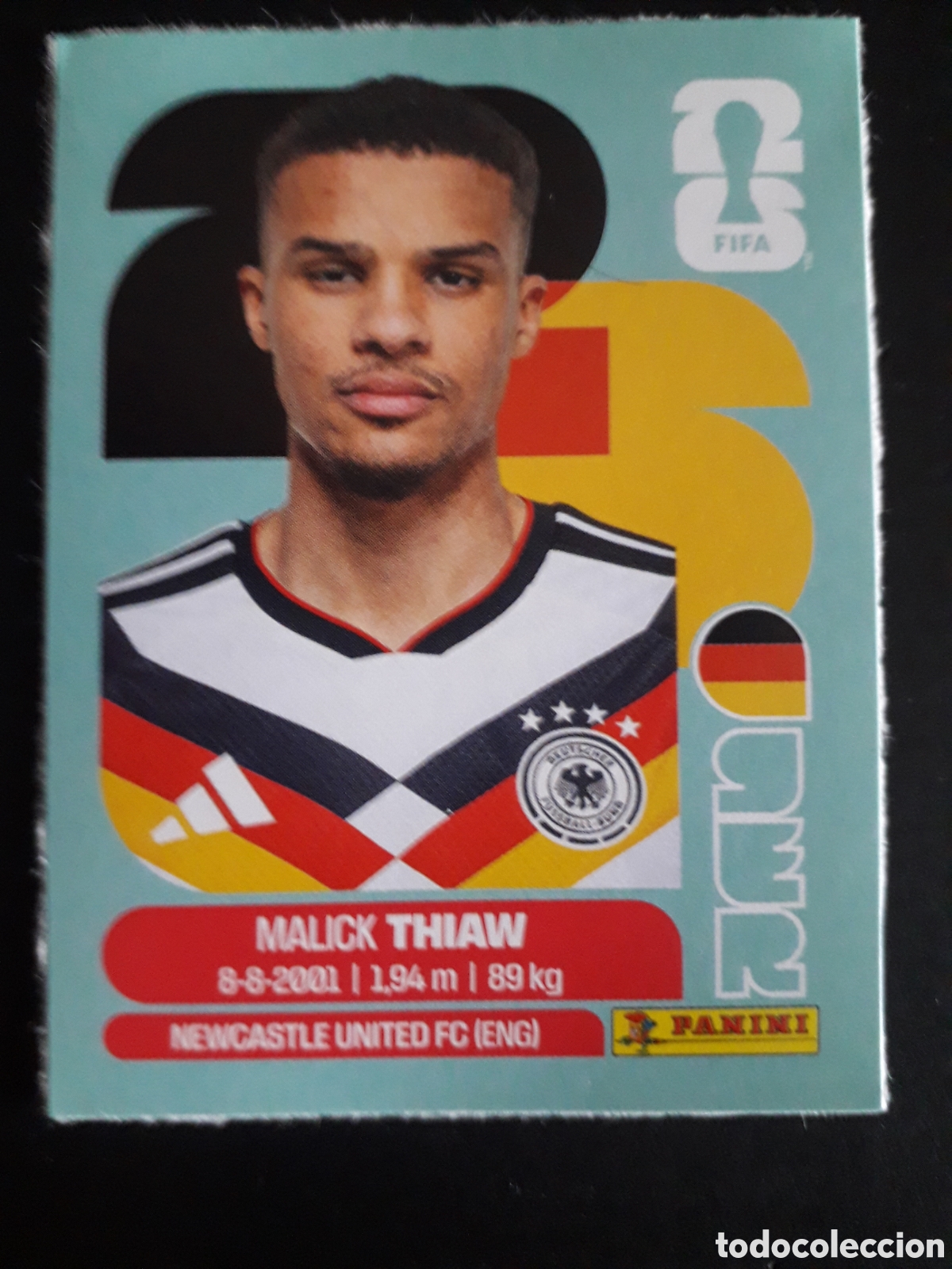 Cromos de f&uacute;tbol: THIAW ALEMANIA UPDATE, ACTUALIZACI&Oacute;N MUNDIAL F&Uacute;TBOL 2026 FIFA WORLD CUP PANINI PEDIDO M&Iacute;NIMO 3&euro;