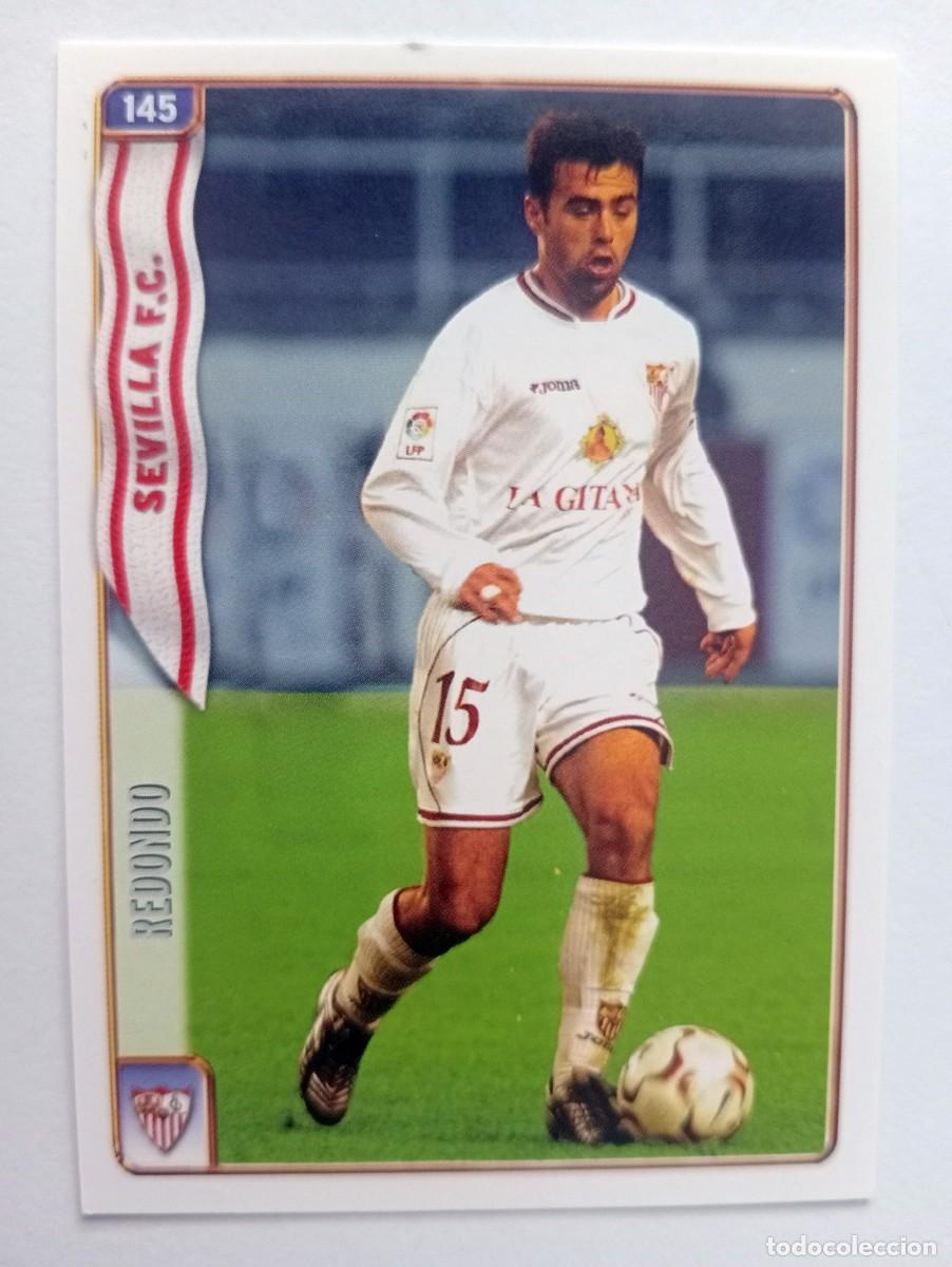 Cromos de f&uacute;tbol: CROMO FUTBOL SEVILLA F.C. MUNDI CROMO 2004-2005: REDONDO