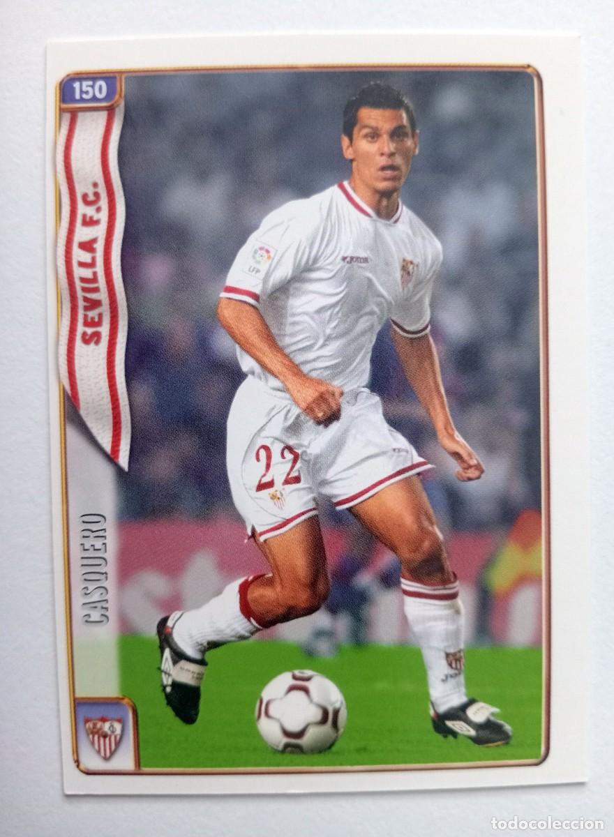 Cromos de f&uacute;tbol: CROMO FUTBOL SEVILLA F.C. MUNDI CROMO 2004-2005: CASQUERO