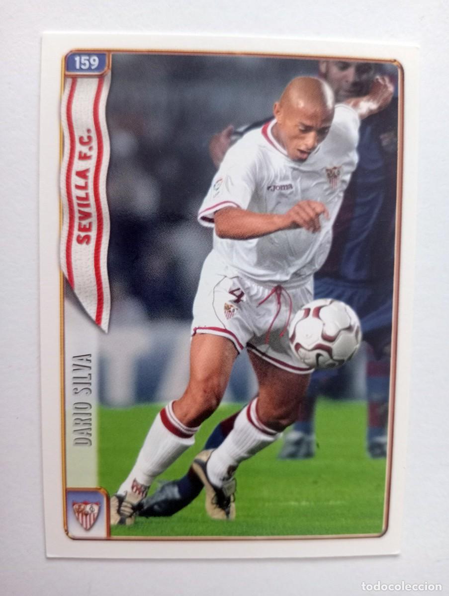 Cromos de f&uacute;tbol: CROMO FUTBOL SEVILLA F.C. MUNDI CROMO 2004-2005: DAR&Iacute;O SILVA