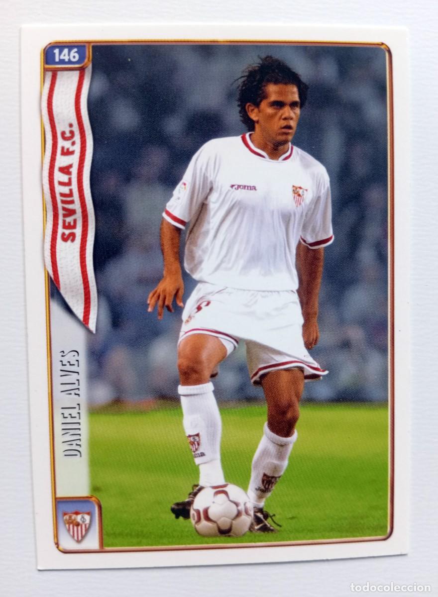 Cartes &agrave; collectionner de Football: CROMO FUTBOL SEVILLA F.C. MUNDI CROMO 2004-2005: DANI ALVES