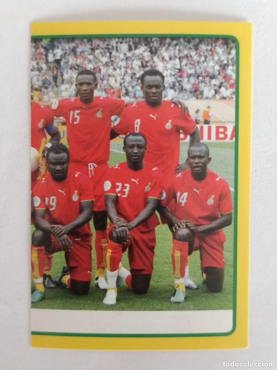 Cromos de f&uacute;tbol: #7 ALINEACION (GHANA) AFRICA CUP/COPA 2008 PANINI