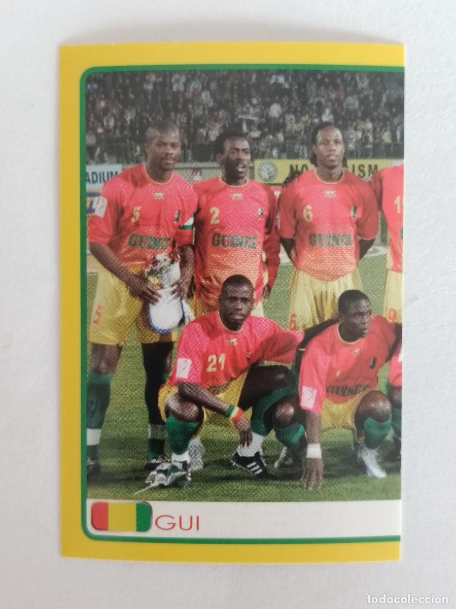Cromos de f&uacute;tbol: #25 ALINEACION (GUINEA) AFRICA CUP/COPA 2008 PANINI