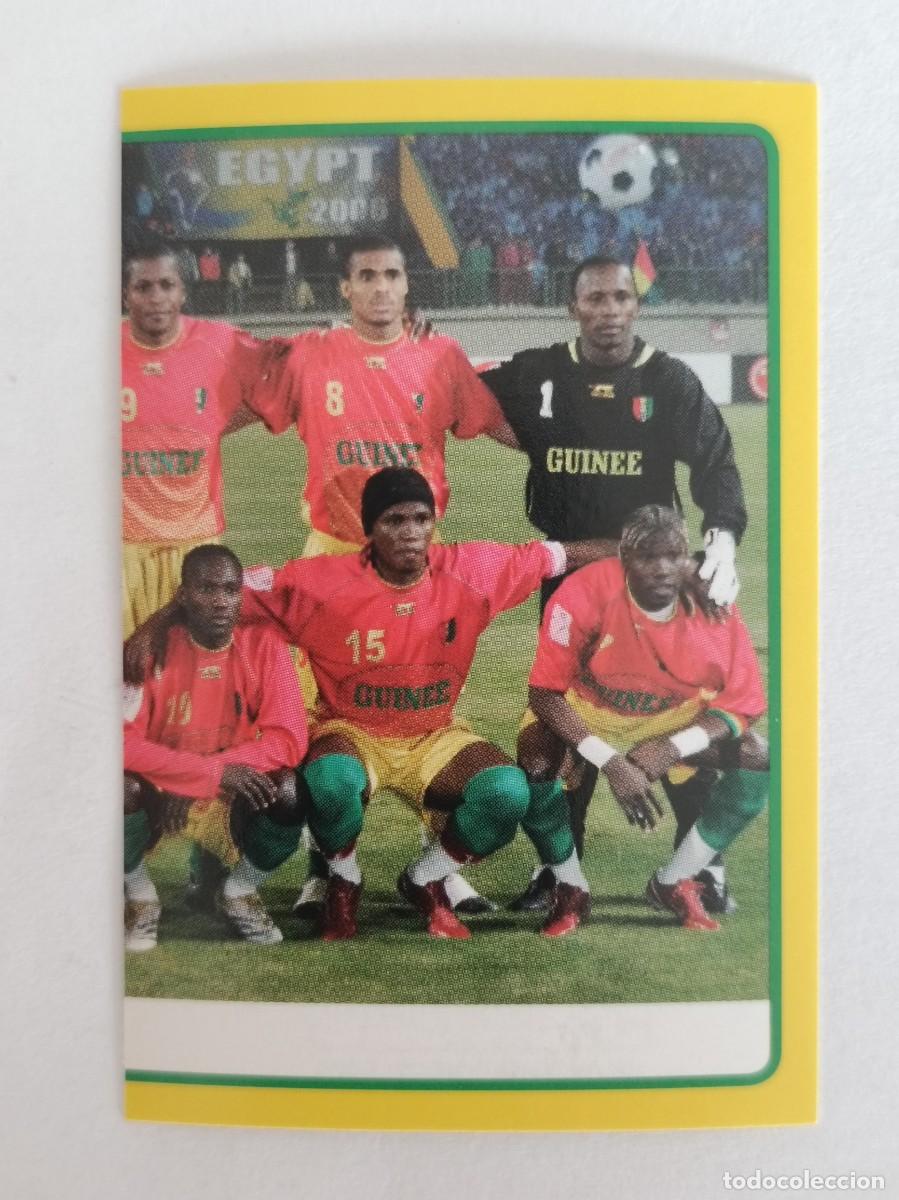 Cromos de f&uacute;tbol: #26 ALINEACION (GUINEA) AFRICA CUP/COPA 2008 PANINI