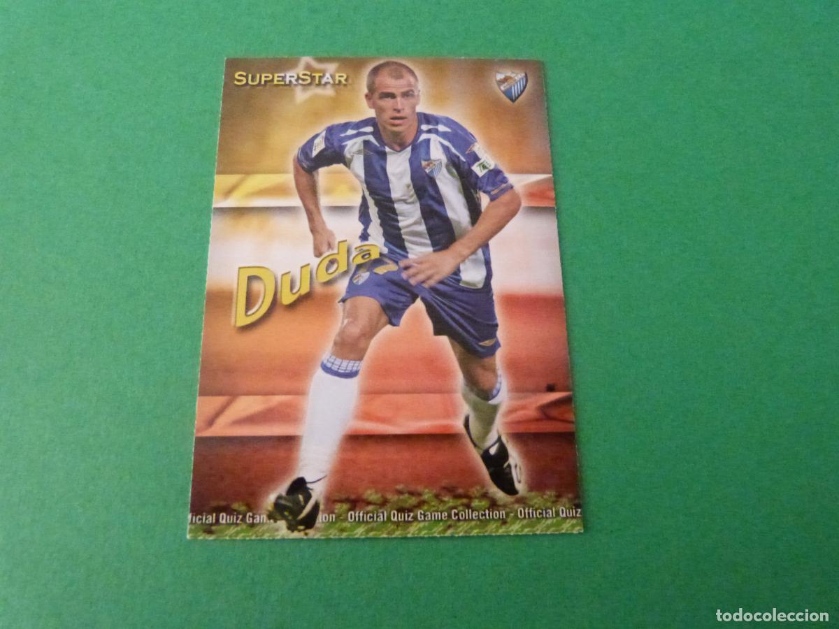 Cromos de f&uacute;tbol: TRADING CARD FUTBOL DUDA MALAGA C.F. MATE N&ordm; 212 FICHAS LIGA MUNDICROMO 2009-2010/09-10